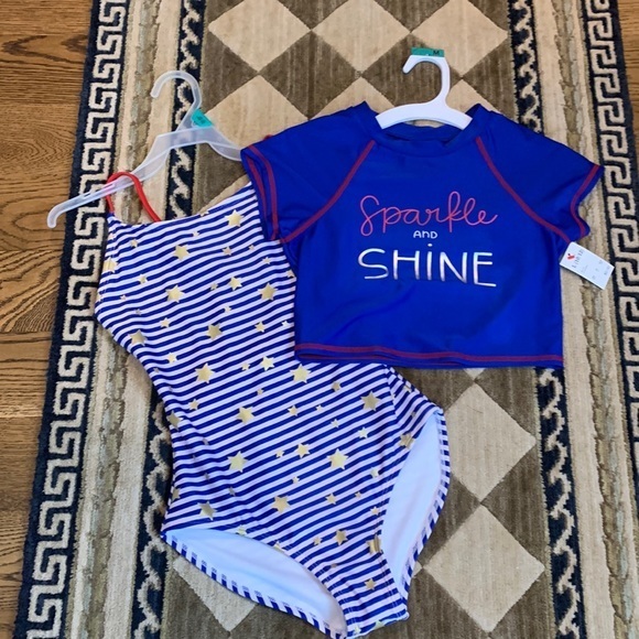 Cat & Jack Other - NWT…girl’s 2 piece swimsuit